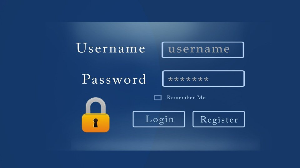 Abbildung eines Login Screens (Username und Password)