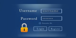 Abbildung eines Login Screens (Username und Password)